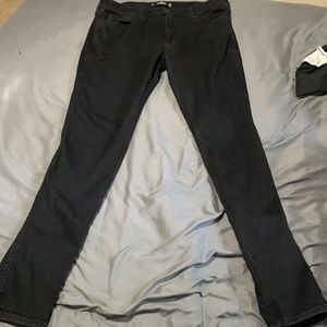 Hollister jeans black